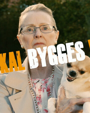 Det skal bygges væk